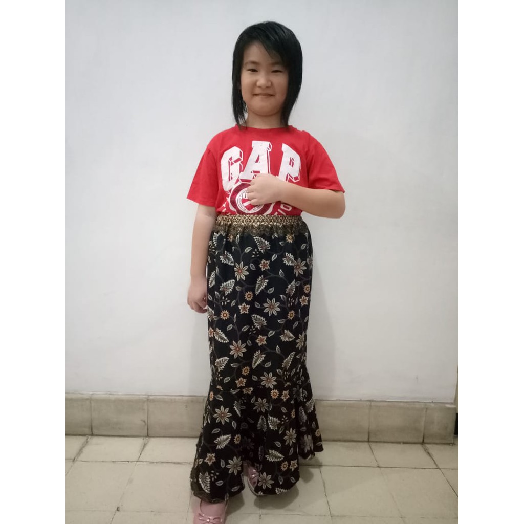 SB Collection Rok Duyung Puji Maxi Panjang Longskirt Batik Jumbo Anak Perempuan