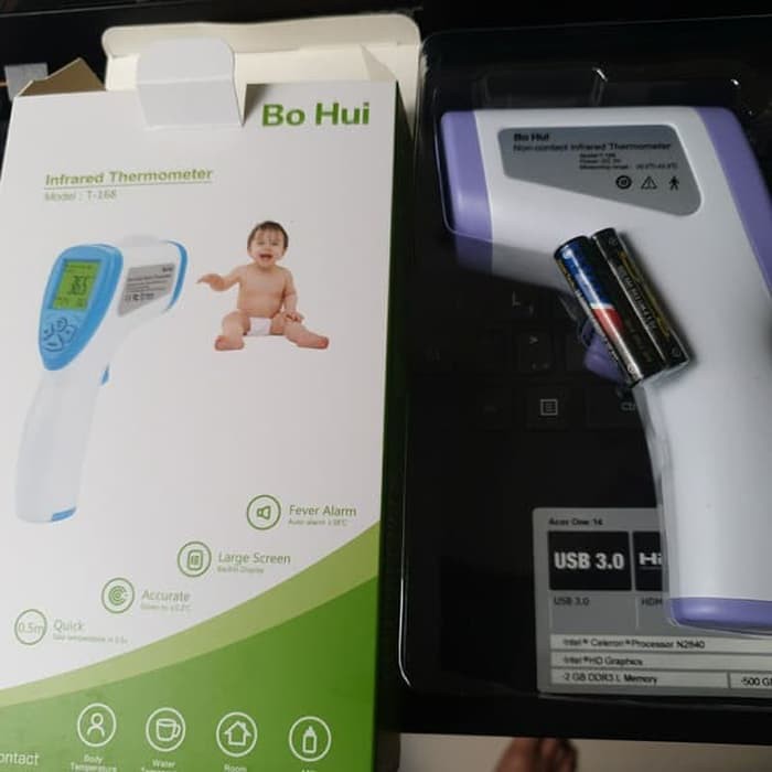 Termometer infrared Termometer tembak suhu badan