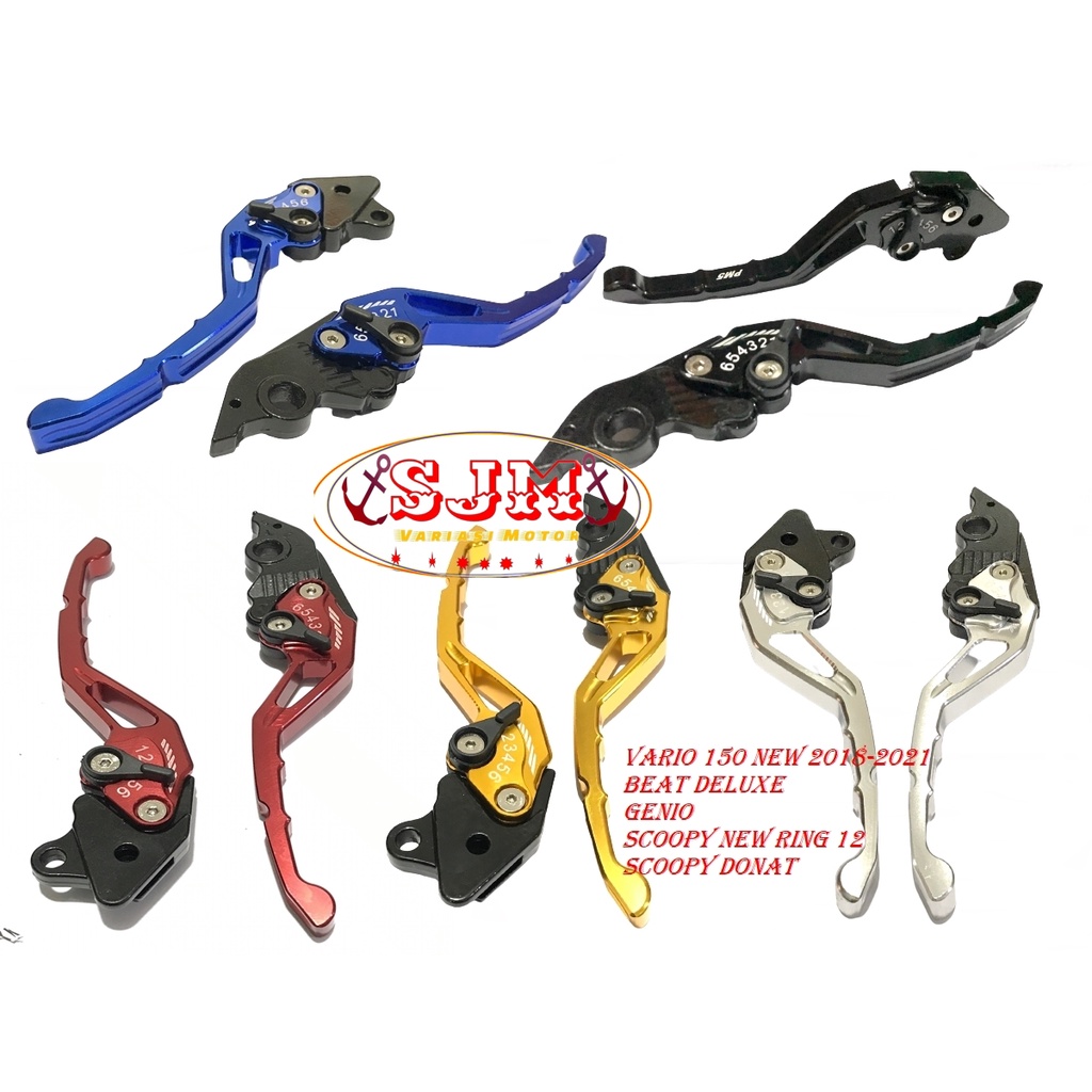 HANDLE REM BEAT DELUXE-VARIO 150 NEW-GENIO-SCOOPY RING 12 MOTOR HONDA BEAT TAHUN 2018-2021