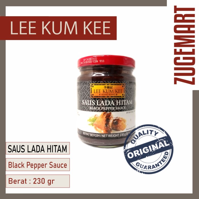 

Lee kum kee Saus Lada Hitam / Black Pepper Sauce 230gr - Lee kum kee