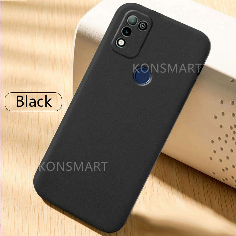 CASE INFINIX HOT 10 PLAY 11 PLAY SOFTCASE SLIM MATTE PREMIUM BLACK PROTECT CAMERA