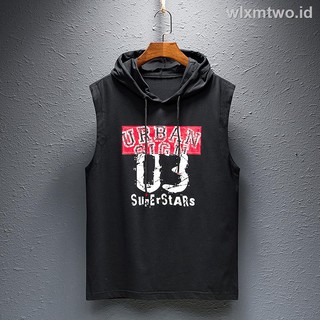 sleeveless basketball hoodie