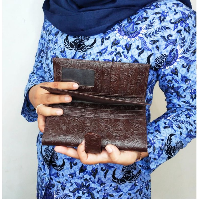 Dompet wanita kulit sapi asli classic