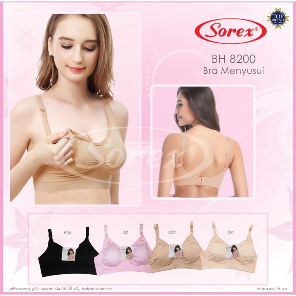 SOREX BH Bra Menyusui / Nursing Bra Maternity 8119 8200 8202