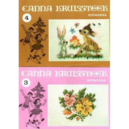 Buku Pola Kristik Merk CANNA - 15 Seri