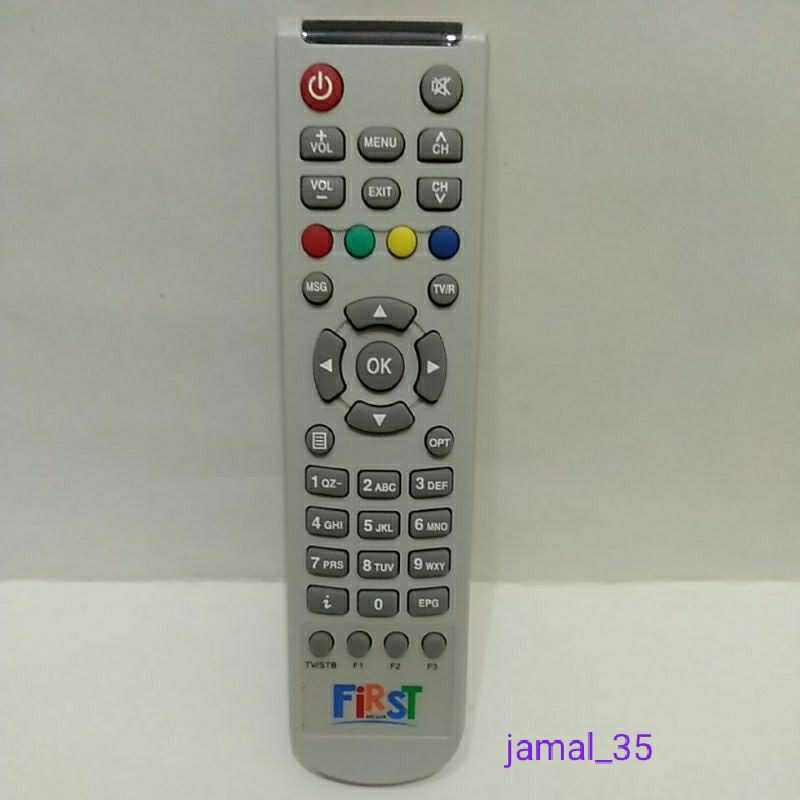 REMOTE REMOT STB FIRST MEDIA TV KABEL ORIGINAL ASLI