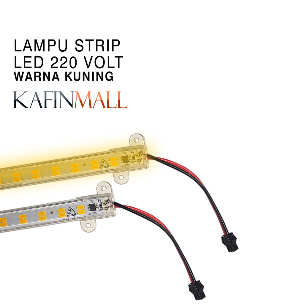 LAMPU LED STRIP Tube Light AC220V  TUBE BAR LAMP 100CM Dekorasi Rumah