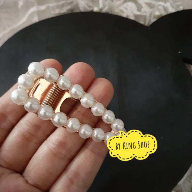 Jepit Rambut VMode Pearl