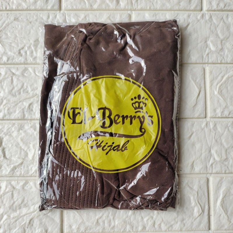 JILBAB INSTAN VIONA ELBERRYS PITA BELAH REMPEL-Dark Milo