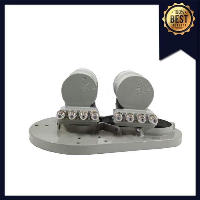 Terlaris Matrix 2in4 Kwarto LNB C Band 2 Satelit 4 Receiver Limited