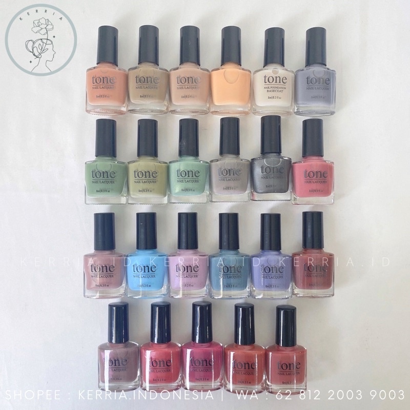 (KERRIA ID) KUTEKS TONE - Nail Lacquer Winter Mood