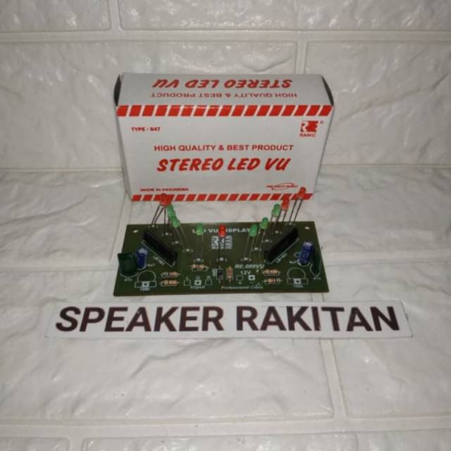 Kit Stereo LED VU Display