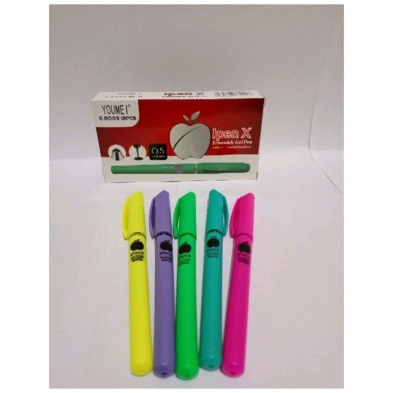 

Pulpen Ipen X , 0.5 mm / pulpen gel isi 12 pcs