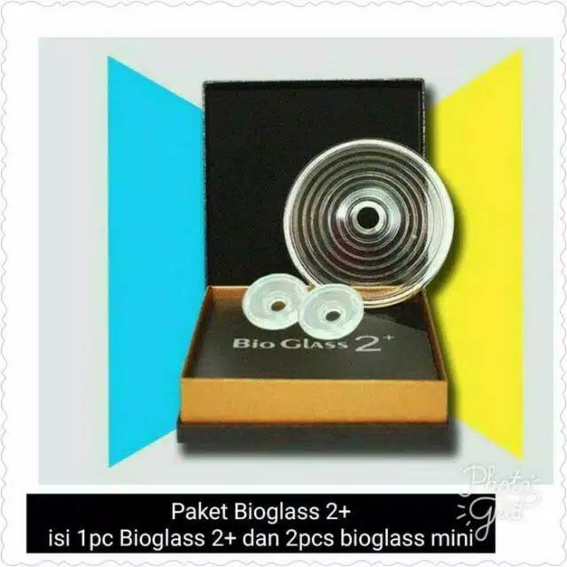 Paket bbm 1pcs bioglass 2+ dan 2pcs bioglass mini original mci bio glass