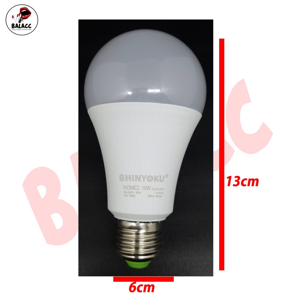 Lampu Led Shinyoku Home 16 Watt / Lampu Shinyoku 16w / Lampu Bohlam 16 Watt / Lampu Led 16w