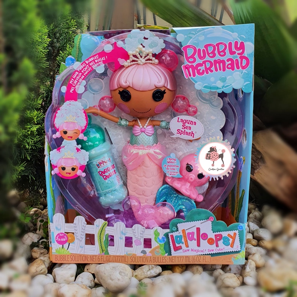 Jual Lalaloopsy Bubbly Mermaid Doll Laguna Sea Splash & Pet Octopus
