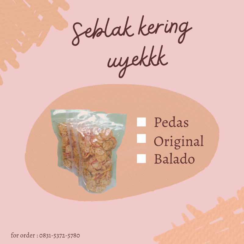 

Seblak Kering/seblak bantet Uyekkk