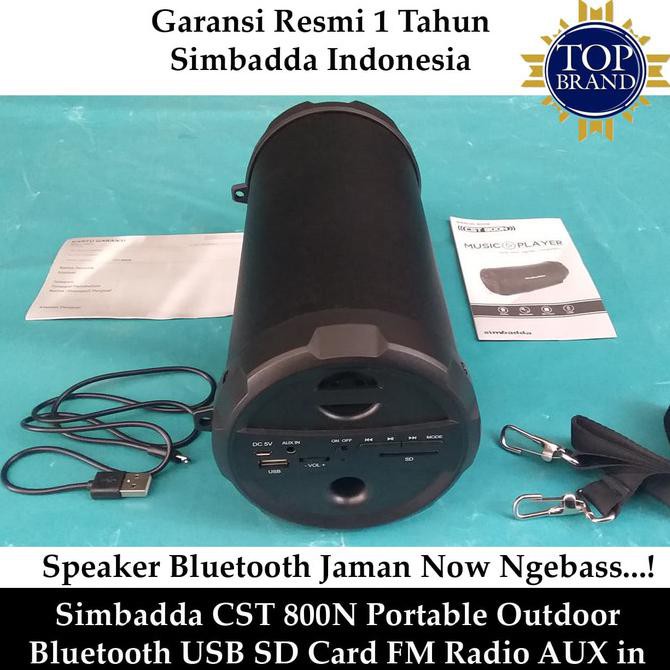 Jual Speaker Simbadda Cst N Bluetooth Outdoor Best Product Shopee