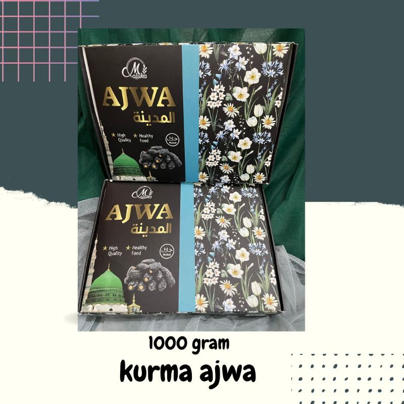 

kurma ajwa box 1 kg