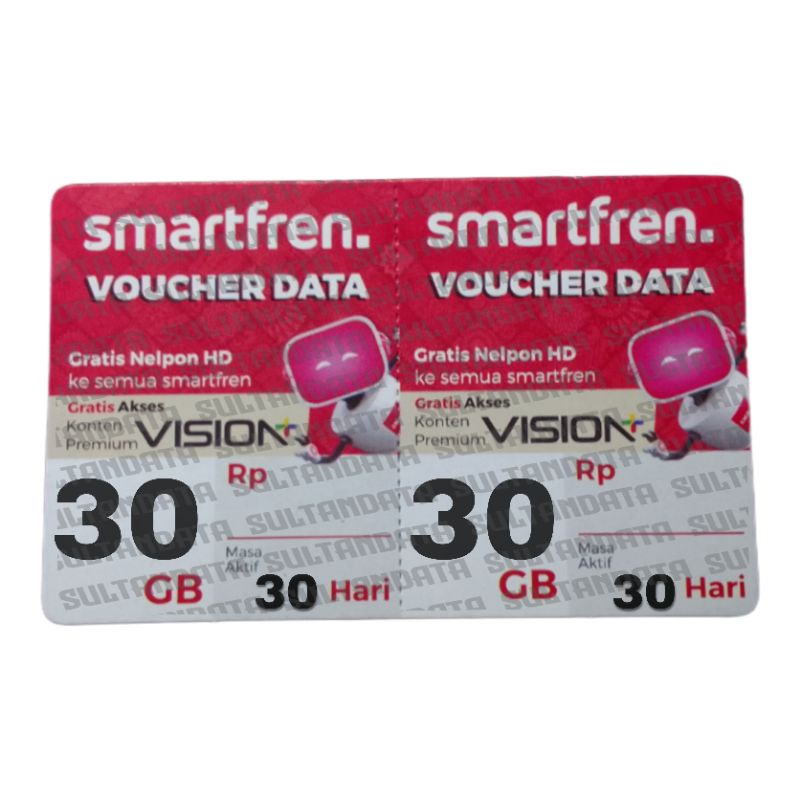 Voucher Smartfren Unlimited NonStop 30GB