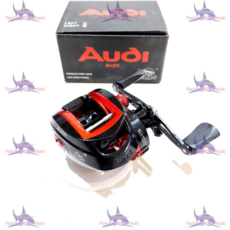 reel bc audi RATIO 10 drag 10 kg