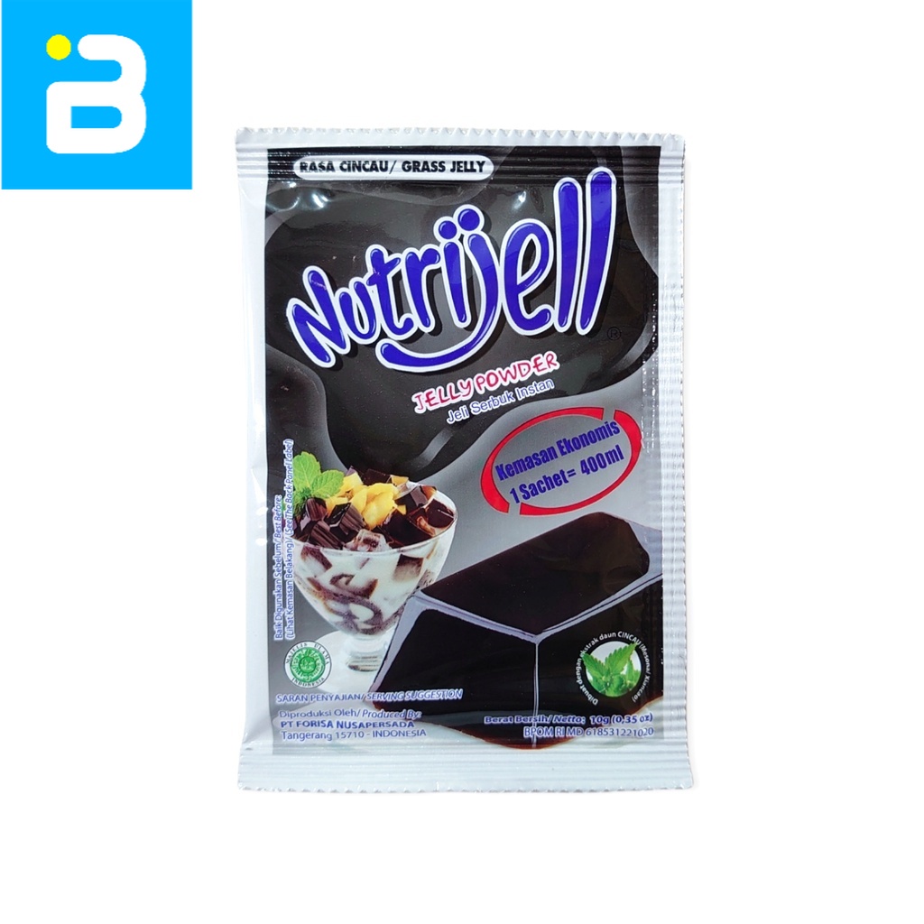 

Nutrijell Jelly Powder Rasa Cincau 10 G