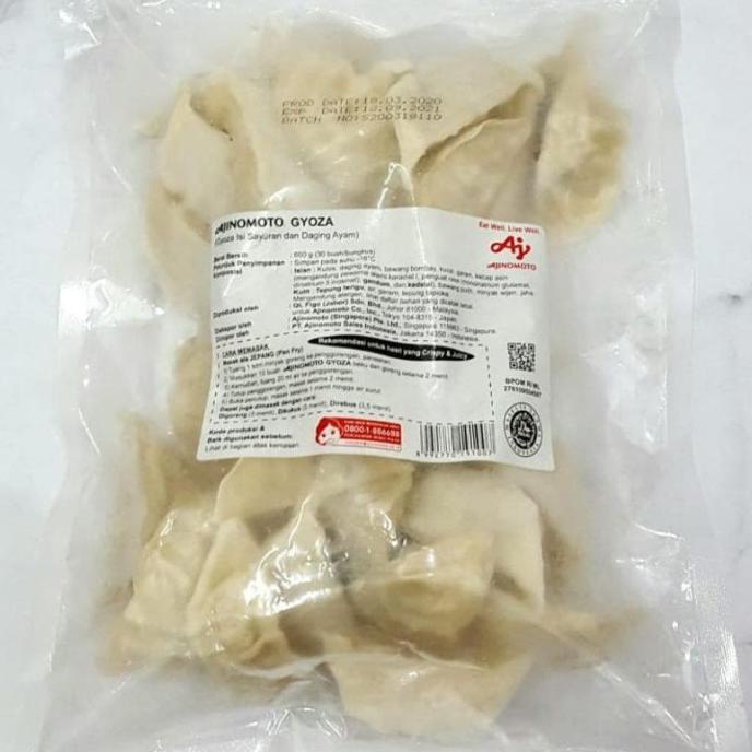 

TERBARU AJINOMOTO GYOZA AYAM HALAL GYOZA FROZEN KUOTIE GYOZA HALAL ---NEW---