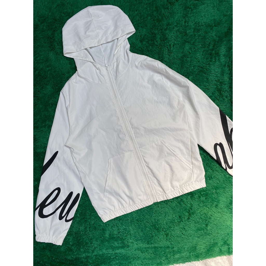 ST-0150 THRIFT JAKET RUNNING PUTIH