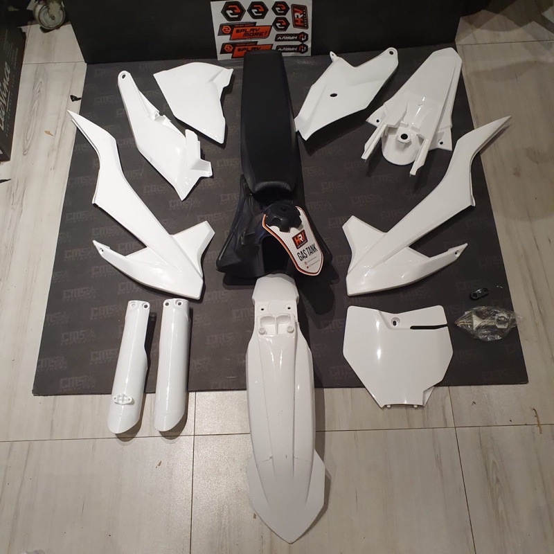 Body Set Trail HRV Full Bodyset KTM 85 2020 Putih