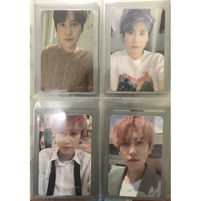 super junior kyuhyun time slip photocard pc bundle BOOKED
