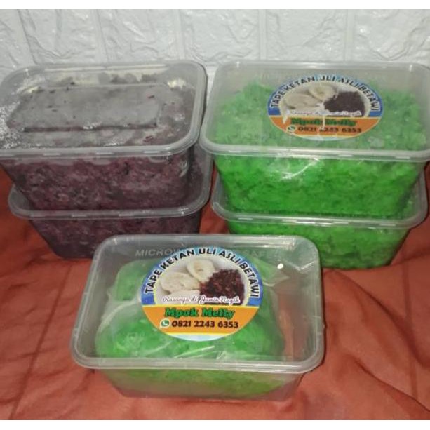

s9✦Terbaru✤ Tape ketan hijau 900gr (tanpa uli) Ready 78 ↕