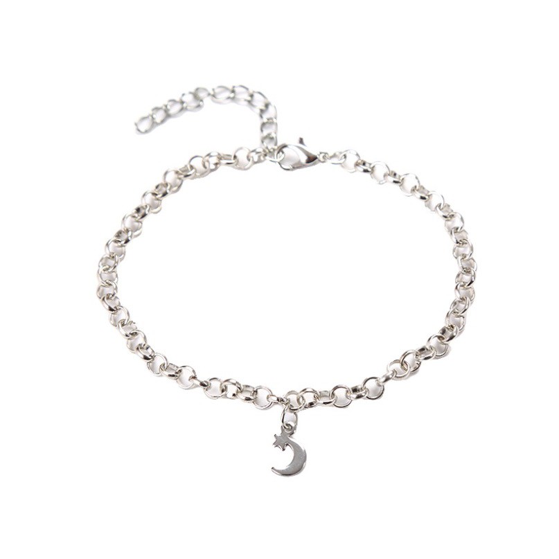 Kalung Gelang Kaki Wanita Stainless Korea Fashion Fesyen Aksesoris Perhiasan Cewe  Women Anklet