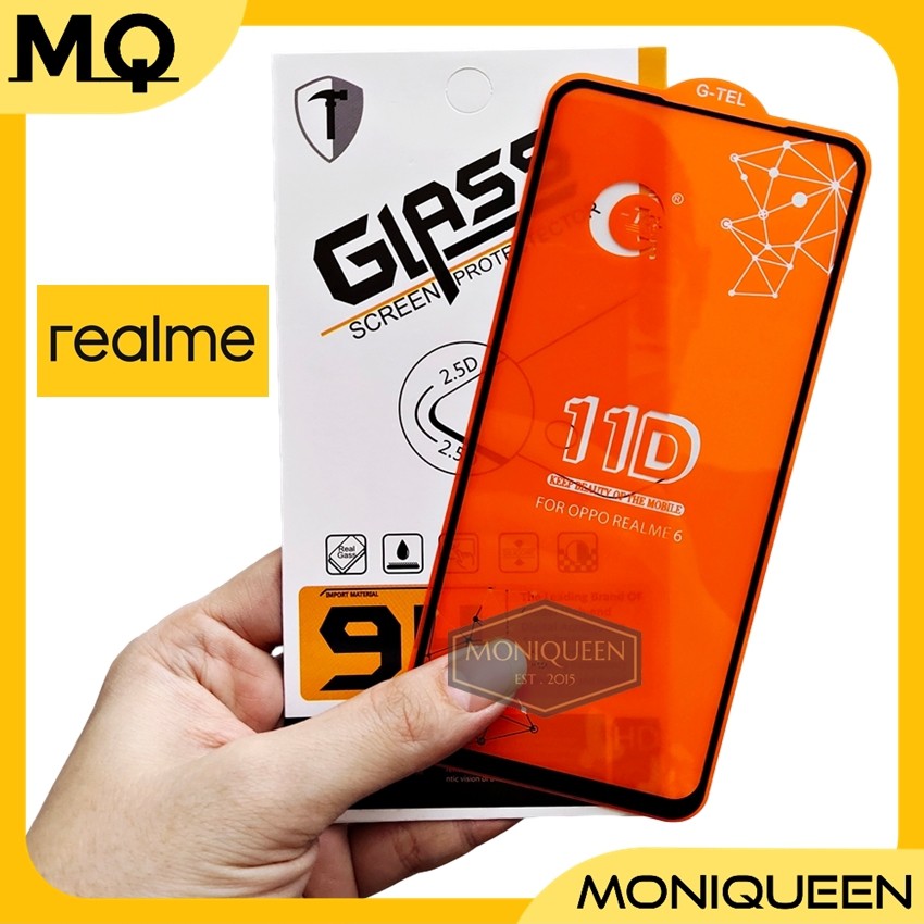 Jual Tempered Glass 5d 9d 11d Realme C11 C15 C2 C3 C17 X Xt 2 3 5 6 7 7i 8 C20 C21 C25 C12 Pro 7007