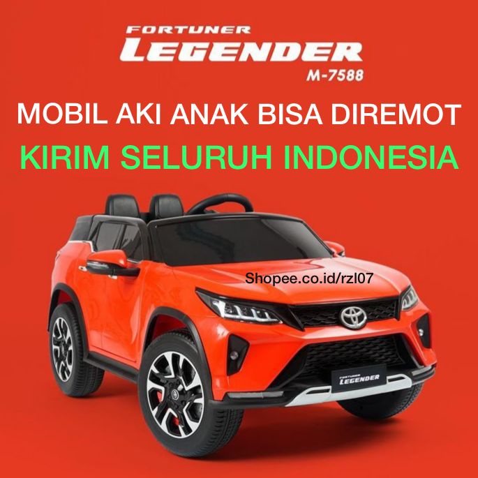 Jual Mobil Aki PMB 7588 TOYOTA FORTUNER LEGENDER mobil remot baterai