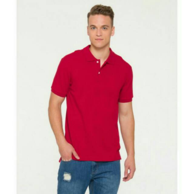 Bossini Man Polo Shirt / Polo Shirt Bossini /Polo Shirt Cowok