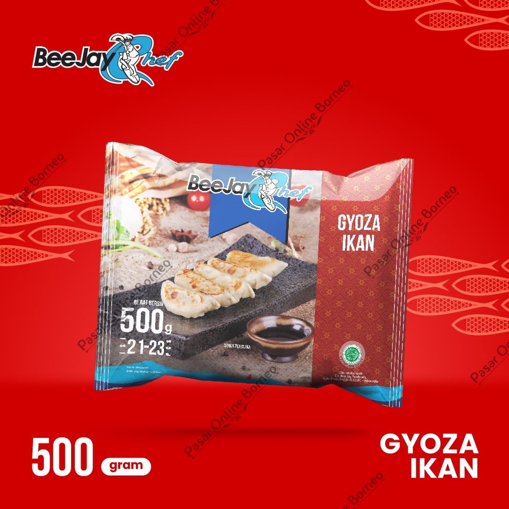 BeeJay Chef Gyoza Ikan 500 Gram Frozen Food