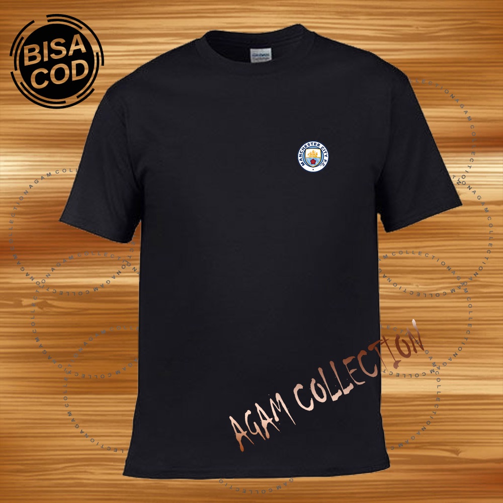 Agam Collection Baju Kaos Distro Logo FC 5 Text Printing Lengan Pendek  Premium Quality