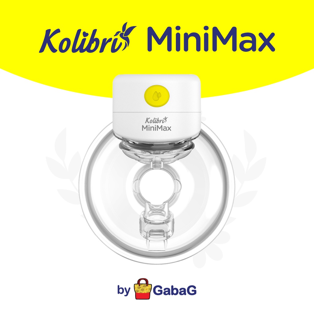 Gabag Handsfree Breastpump Kolibri Minimax Mini Max Breastpump Pompa Asi