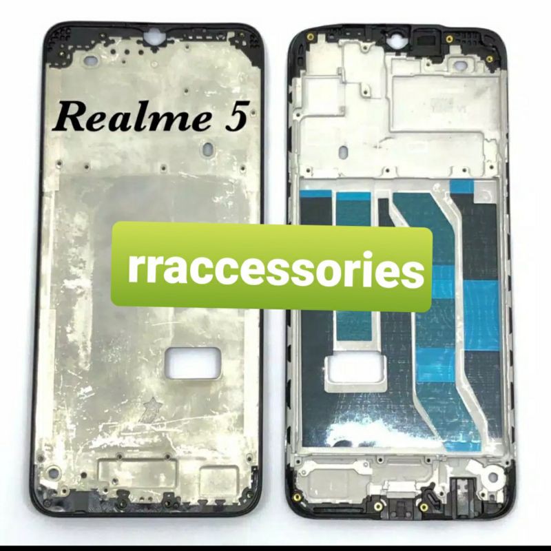 frame lcd tatakan lcd middle flat realme 5/frame lcd realme 5i