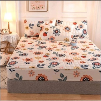 SPREI WATERPROOF ANTI AIR OMPOL UKURAN SIZE QUEEN KING 180 X 200