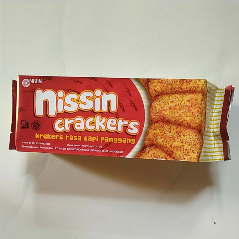 

Nissin Crackers Rasa Sapi Panggang 115g Jajanan Langka