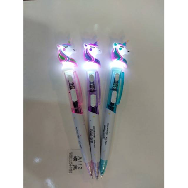 

Promo pen Cetek lampu karakter unicorn Harga 66000/12 pcs..