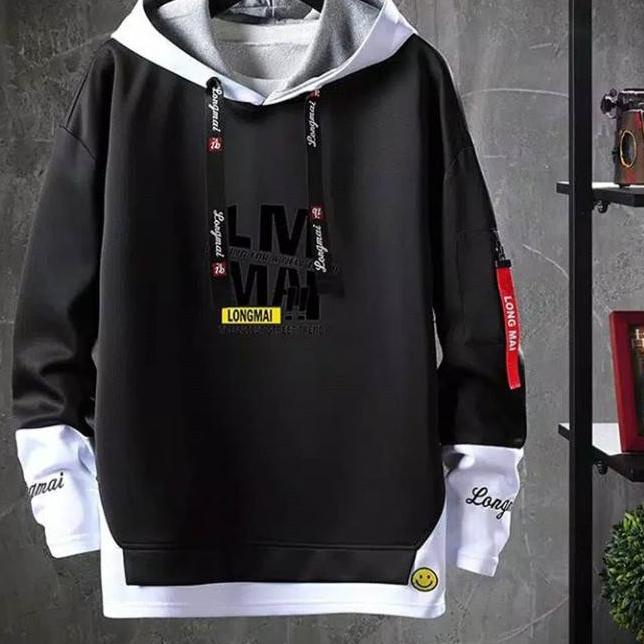 Stok Terbatas Cod Jaket Sweater Hoodie Distro Pria Sweeter Hudy NY Laki Laki Sweter Hudie Putih Cowo