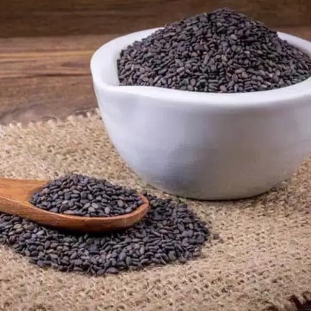 Biji Wijen Hitam 250 gr Black Sesame Seeds