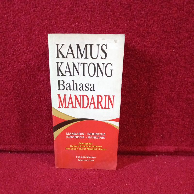Buku Kamus - Kamus Kantong Bahasa Mandarin (Mandarin Indonesia - Indonesia Mandarin)