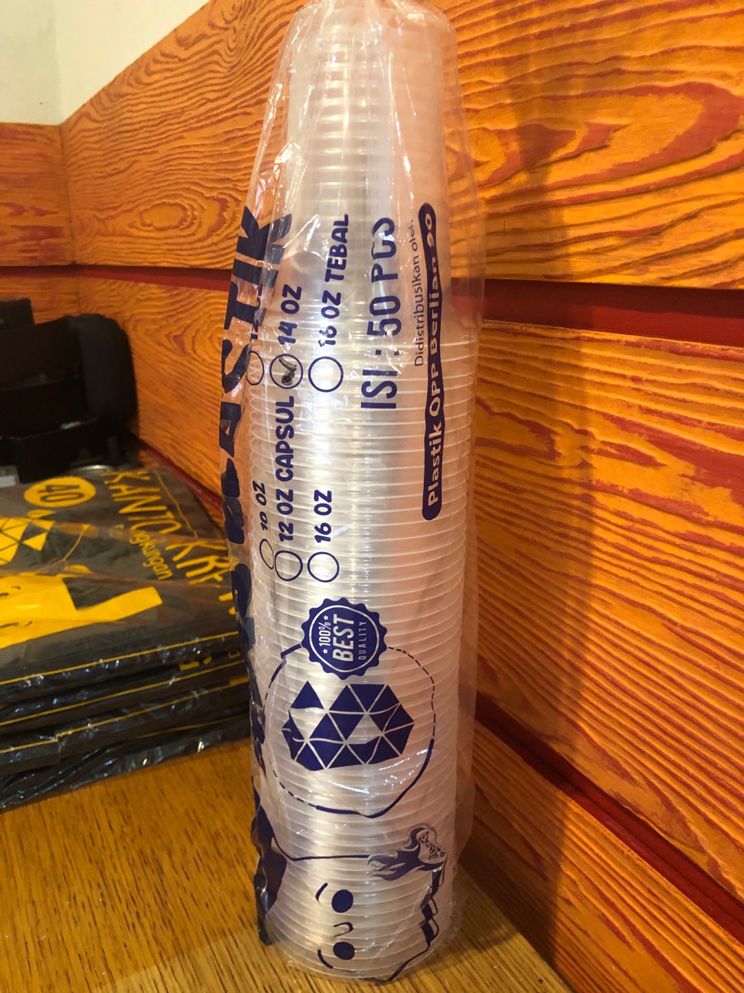 Kantong Plastik Kresek Putih Ukuran 15 Termurah 500 Gram