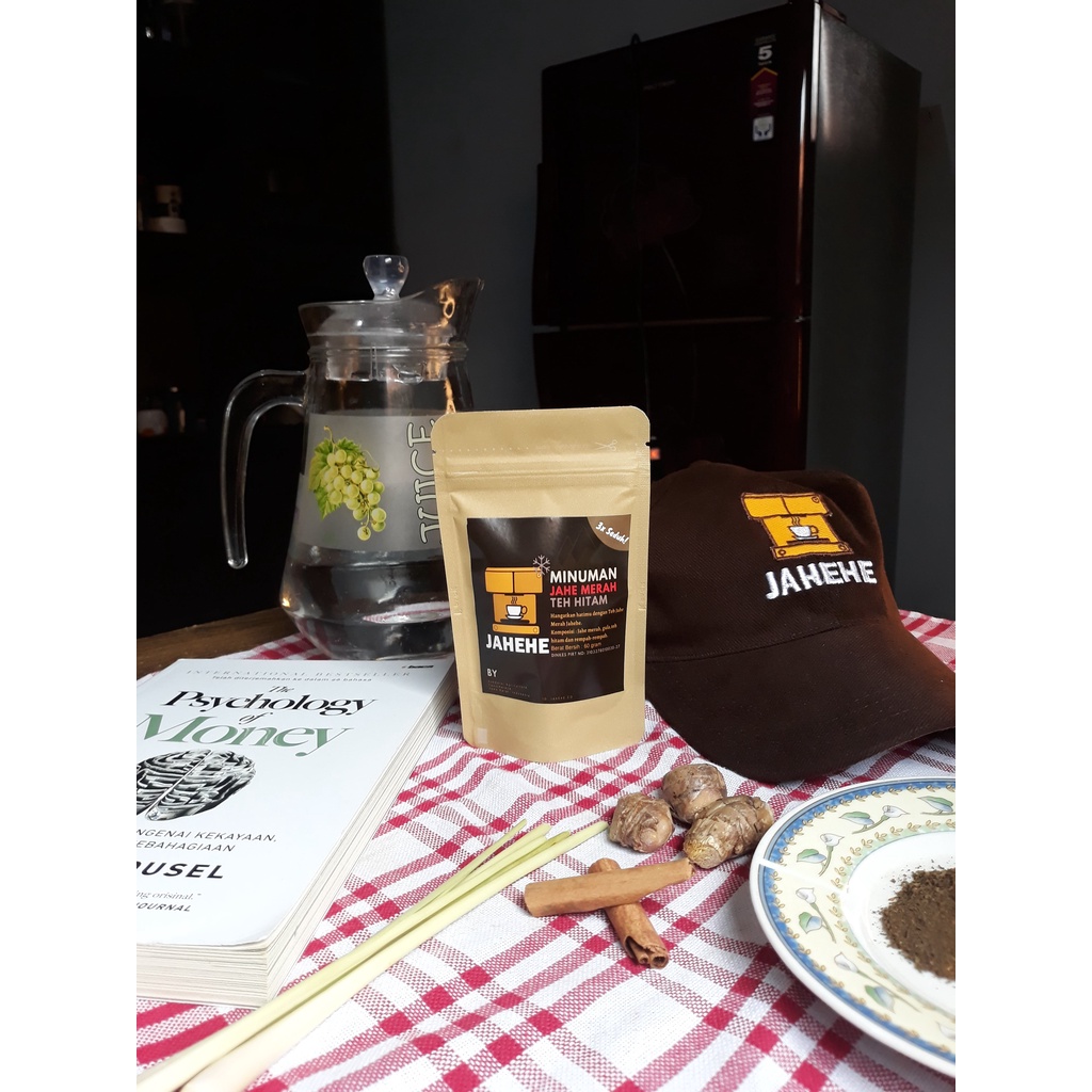 

JAHEHE Minuman Teh Jahe Merah Instant Original 100% asli