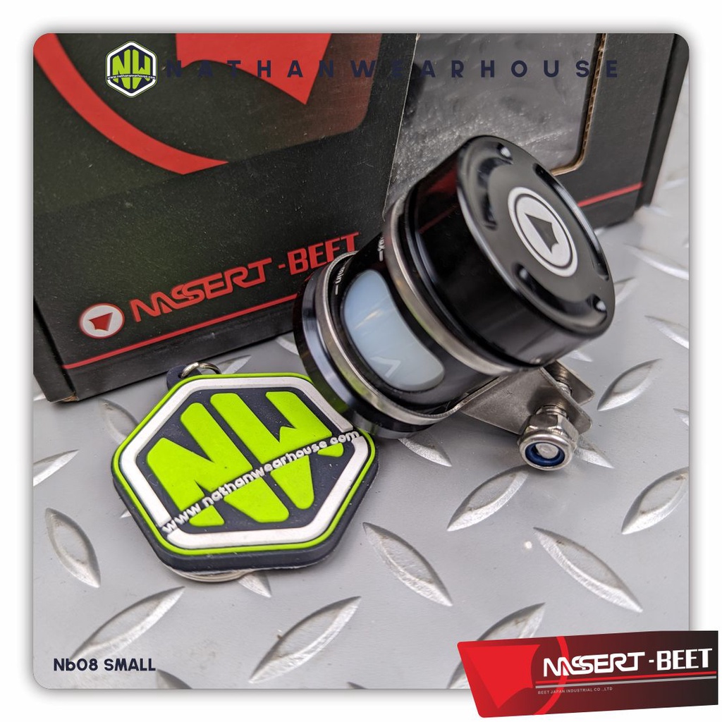 Tabung Minyak Rem Fluid Cap Oil Cup Full CNC Nassert Beet Replika lightech R15 R25 Ninja 150 250 CBR Small 08