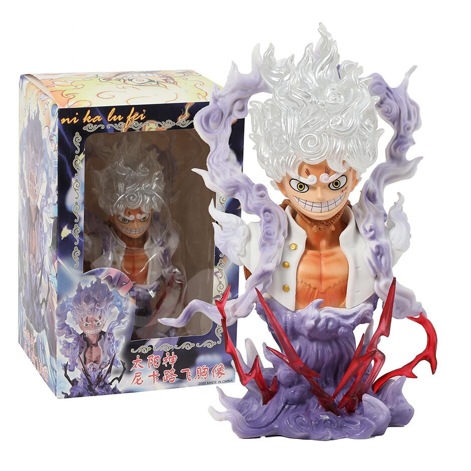 Figure Luffy gear 5 Sun God Nika Figure One Piece Box