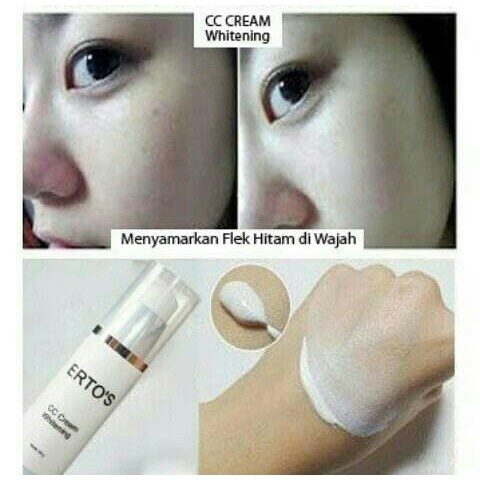 [ORI] CC CREAM Whitening Intensive Treatment Skincare Cream Pencerah &amp; Sunscreen Multifungsi Sebagai Base Make up l 30Gram Original BPOM